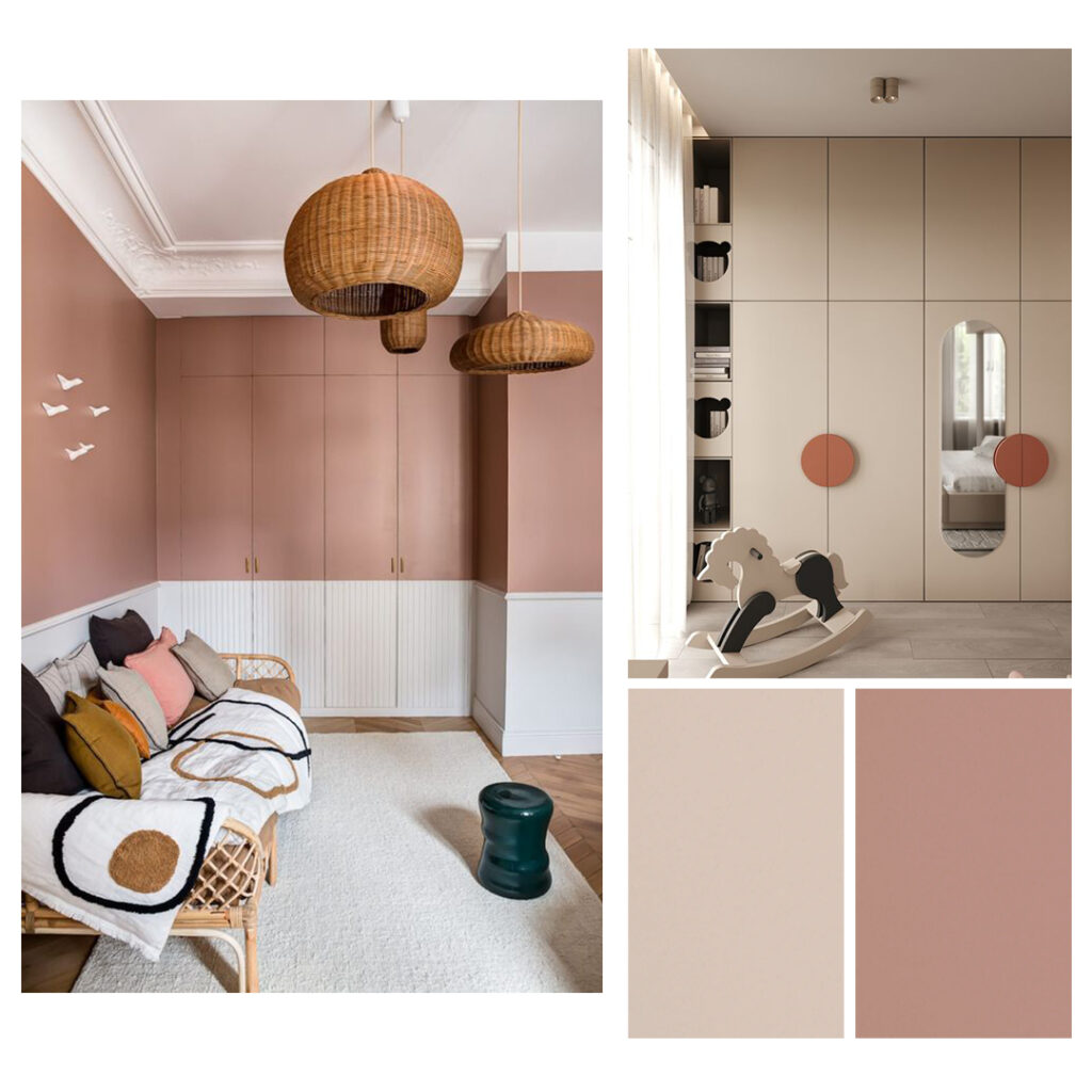 Moodboard - chambre enfant - rénovation Maison Montigny les Cormeilles